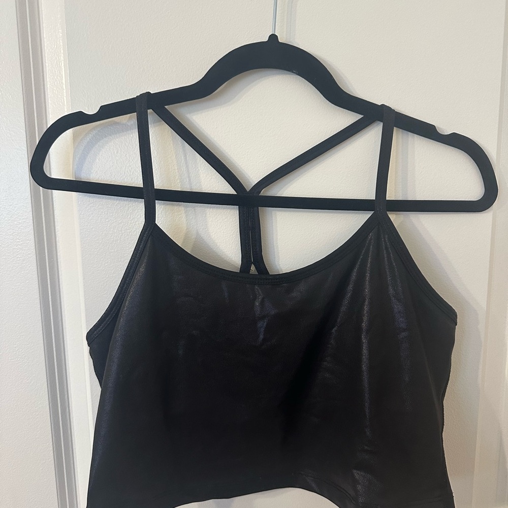 Spacedye Slim Racerback Cropped Tank